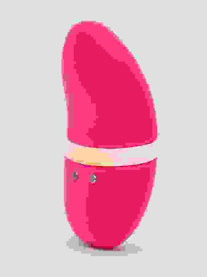 Lovehoney Rock On Rechargeable Silicone Clitoral Pebble Vibrator, Pink, hi-res